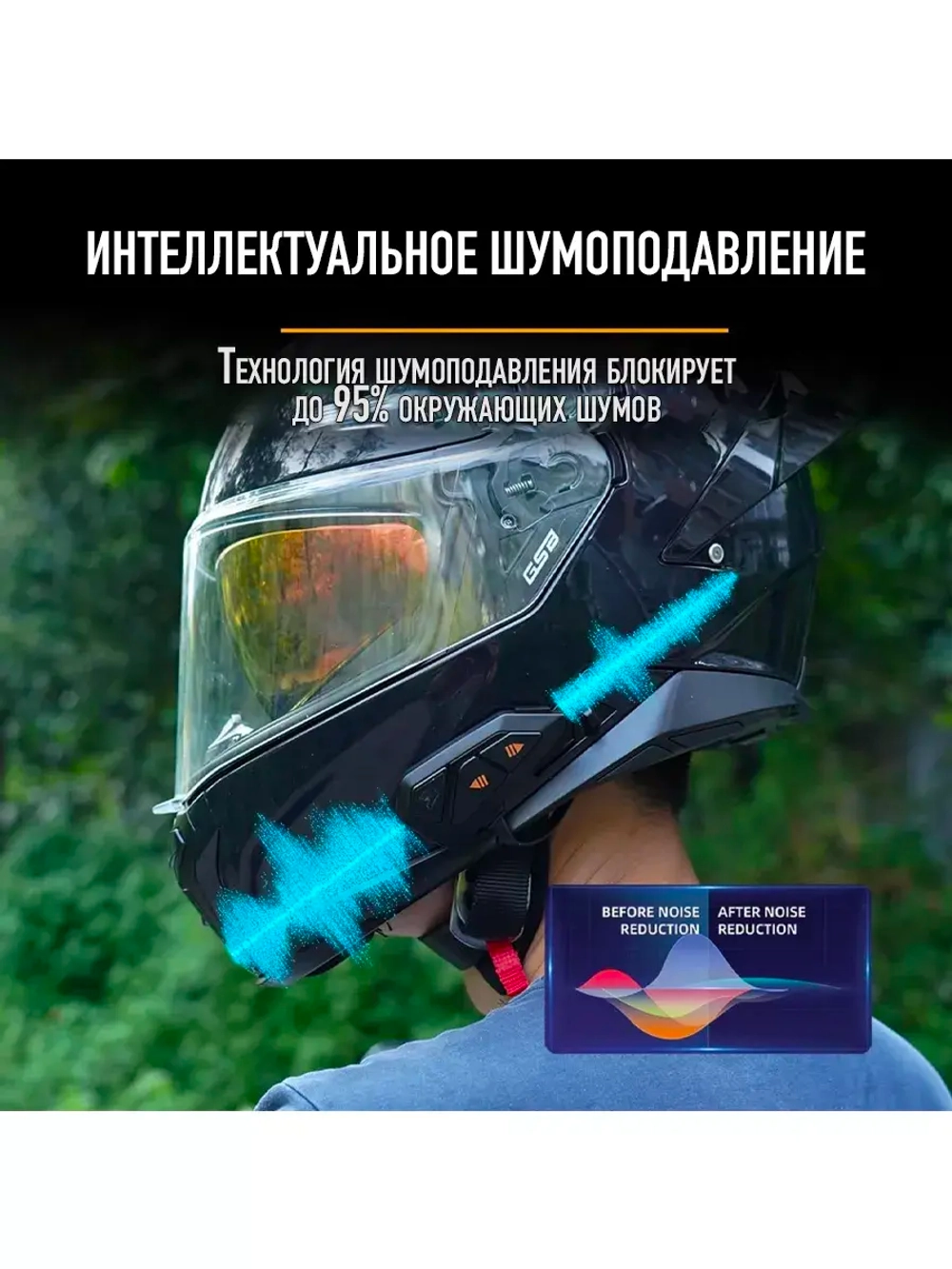 Мотогарнитура FreedConn FG универсальная