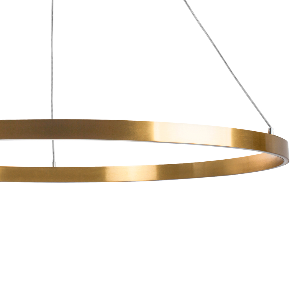 748053 Люстра SATURNO LED 75W 5800LM 70G ЗОЛОТО 3000-6000K