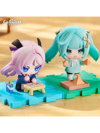 Фигурки Genshin Impact Dreamy Treasure Childhood Series Blind Box Capsules 1шт. 6942421121381