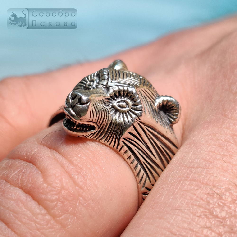 Кольцо "Медведь"