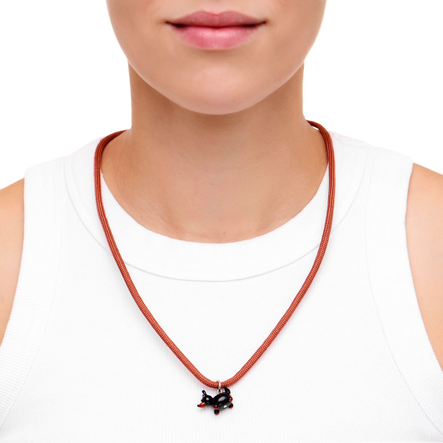 Колье Knitted Cutie Necklace - Toy Terrier