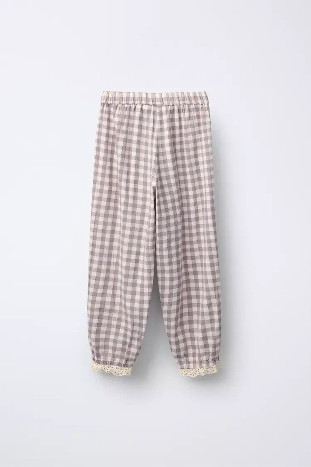 ZARA ПИЖАМА В КЛЕТКУ ВИШИ, ЦАЕТ МАЛЬВЫ