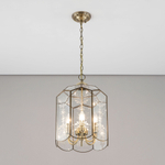 Citilux Витра-2 CL442260 Люстра подвесная витражная Бронза