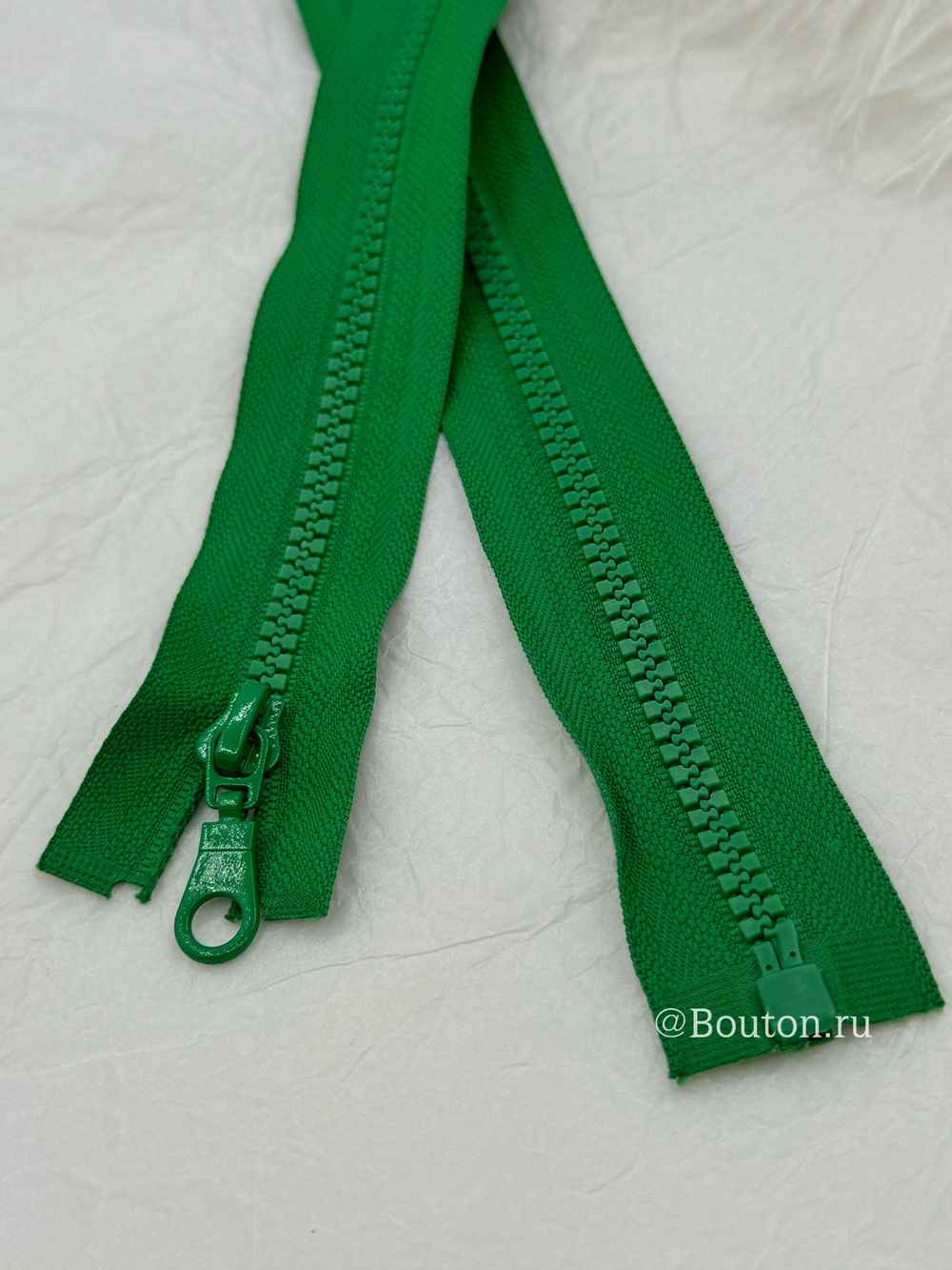 Молния тракторная зеленая