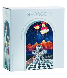 Аромадиффузор GEORGE 2 BLUETOOTH серебро, Mr&Mrs Fragrance