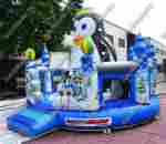 Надувной скалодром  "Пингвин" 5*5*4 м