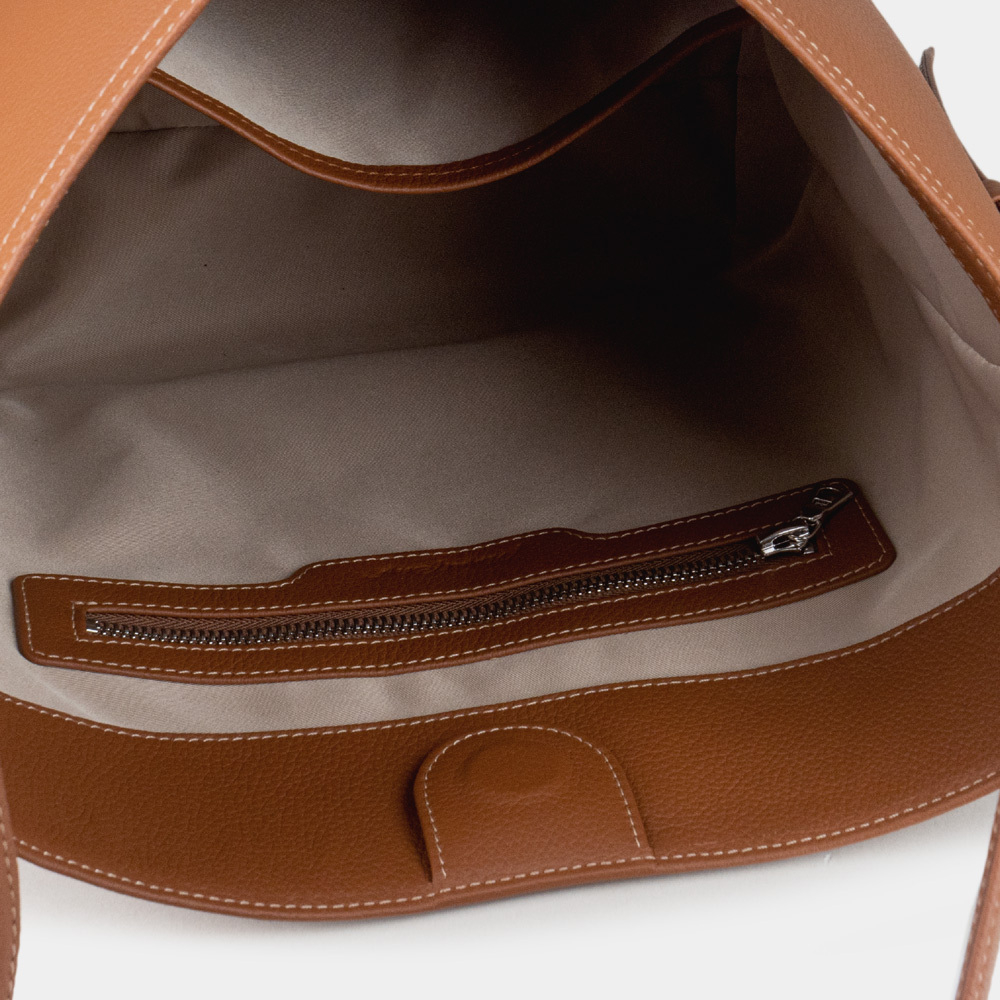 Сумка Immortelle из кожи теленка, цвета карамель