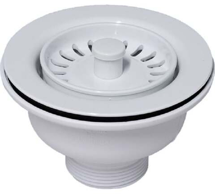 ВЫПУСК ДЛЯ СИФОНА ф40-113мм цвет-.ярко белый  h=70ммMcAlpine MRSKW7-WH (1160642)