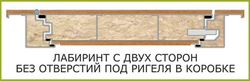 Входная дверь с зеркалом Интекрон Брайтон Тиковое дерево ФЛ 243 / ФЗЛ-120 Белый матовый