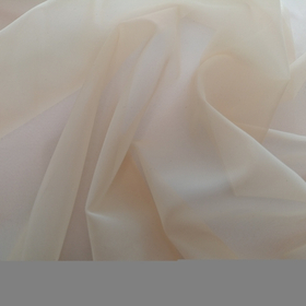 Бюстгальтерная сетка, сетка неэластичная для нижнего белья, бежевый