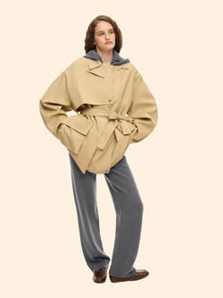 Брюки из кашемира (Ничего лишнего), серые