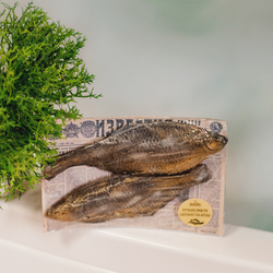 Вобла на газете из мыла ручной работы