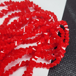 Бусины треугольные, хрусталь, алмазное стекло, 4мм, цена за нить 32см