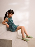 Комбинезон летний для девочки Next AJ4-697, Зеленый