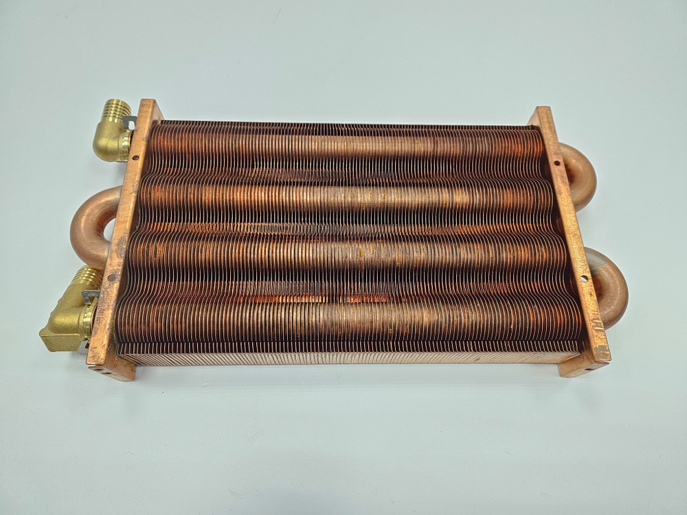 Главный теплообменник (122fin) для DAEWOO DGB 250-300 MSC/250-300 KFC (арт. 3318110910_н/о, 3318114910_н/о, 3318112200_н/о)