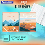 Тетради предметные комплект 12 ПРЕДМЕТОВ 48 л. SoftTouch фольга BRAUBERG "ELEGANCE" (2 штуки в упаковке)