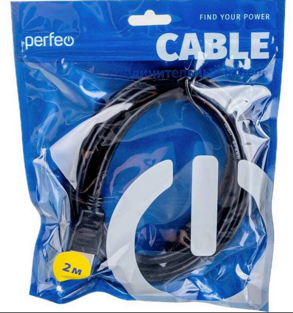 Кабель HDMI x MiniHDMI -2.0м. Perfeo H1101