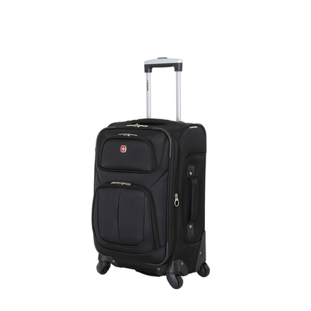 Чемодан Wenger Sion, чёрный, 37x22x60 см, 35 л