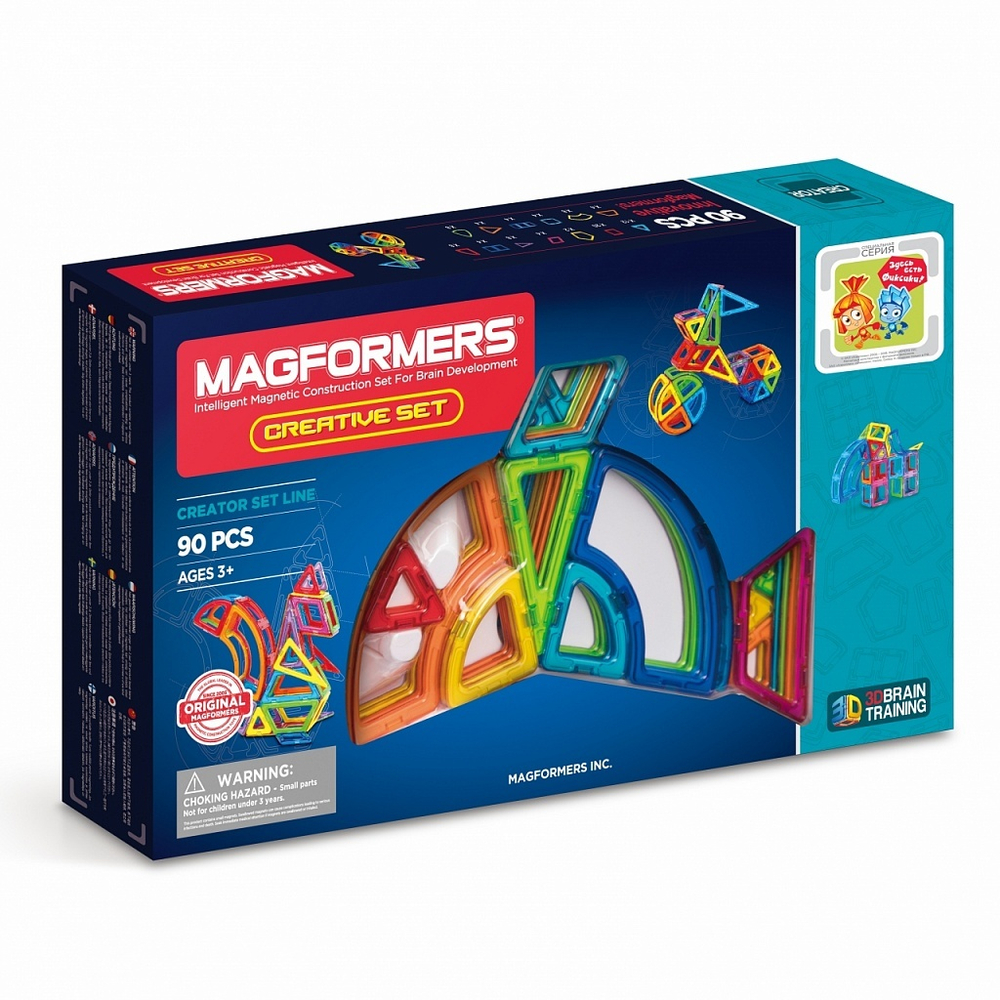 Магнитный конструктор MAGFORMERS Creative 90