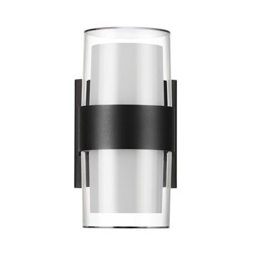 Уличный настенный светодиодный светильник 16W 4000К 359298 чёрный Opal Novotech