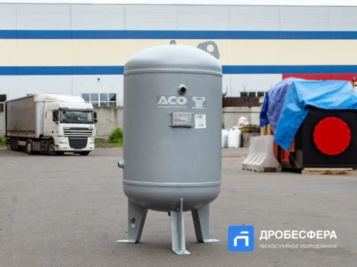 Ресивер для компрессора РВ 110-02/10 из нержавейки вертикальный