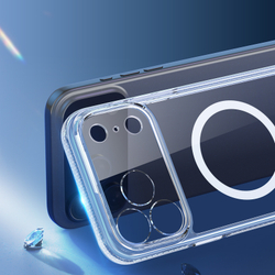 Усиленный прозрачный чехол с поддержкой MagSafe от Dux Ducis для iPhone 17 Pro Max, серия Clin Mag Series Case
