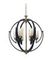 Подвесная люстра Lumina Deco Bergen LDP 1232-6 BK+MD