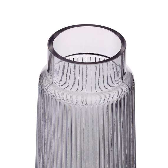 Ваза для цветов Noemi, 24 см, серая