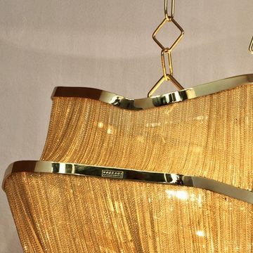replica TERZANI   Atlantis 2 suspension lamp (gold)