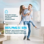 Бризер Tion Bio X SM Standart с датчиком PM 2.5 и угольным фильтром