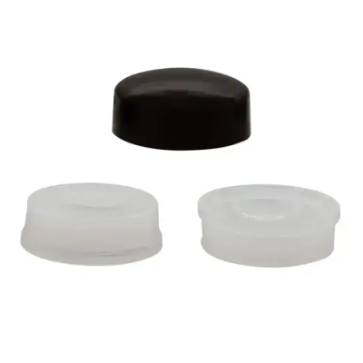 Декоративный колпачок на универсальный шуруп D3,5-4,0мм черный (10 шт.)