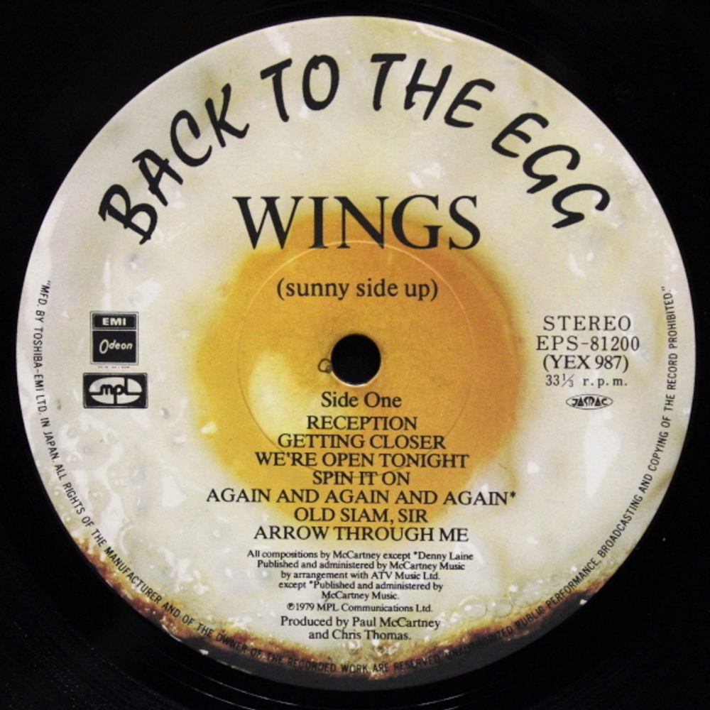 Wings / Back To The Egg (LP)