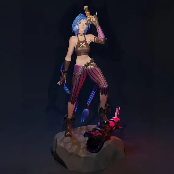 Jinx with nsfw ver. - Arcane