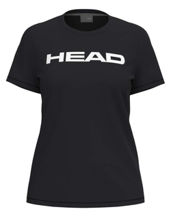 Женская теннисная футболка Head Club Original - black