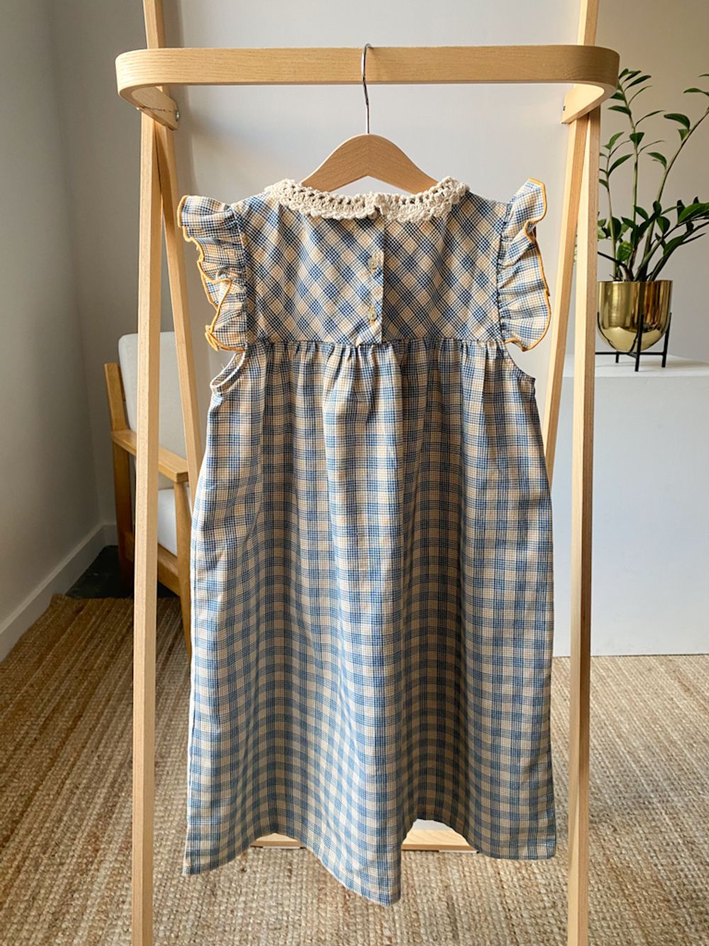 Новое хлопковое платье Bebe Organic, 128