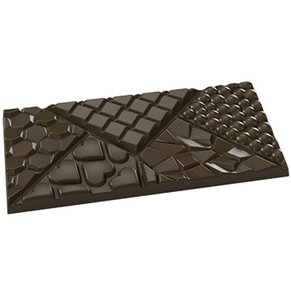 866 | Форма для шоколадных изделий (275*175 мм)