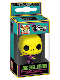 Брелок Funko Pocket POP! Disney TNBC Jack Skellington (BLKLT) 63966