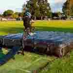 Надувная подушка «LandAir» для приземления и трюков, 4,5×3,5×0,46 м