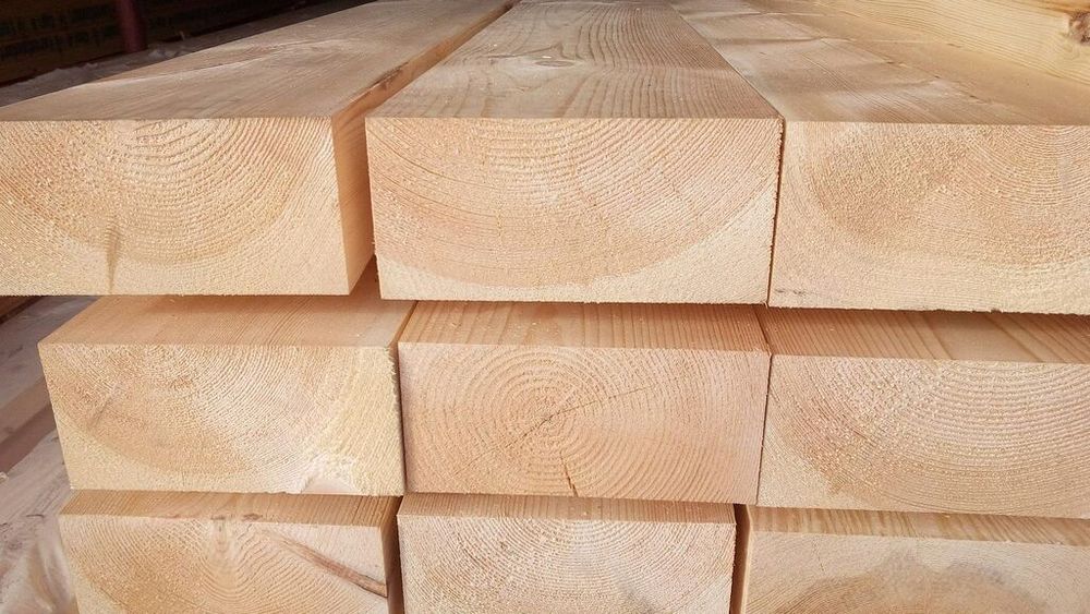 Брус 100х200х6000 Сосна ДР