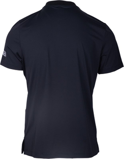 Мужское теннисное поло Hydrogen Tech Serafino - черный