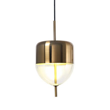 Pendant design lamp  Flow S4 by Nao Tamura (Wonderglass) (Gold/Clear)