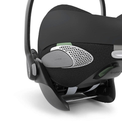 Коляска 3 в 1 Cybex Priam IV Matt Black complete и автокресло Cloud T i-Size Sepia Black Plus Off White