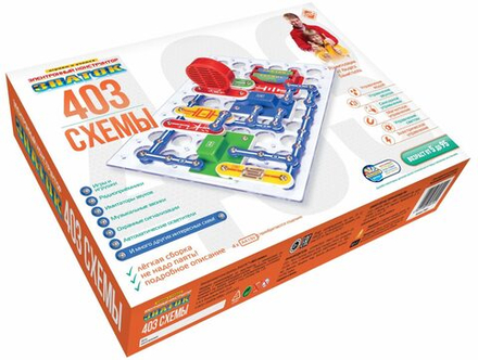 Электронный конструктор Знаток "403 схемы"