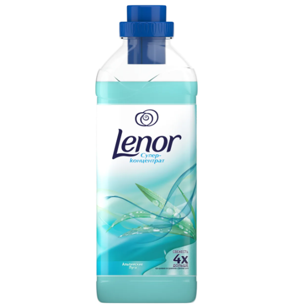 Кондиционер-суперконцентрат для белья Lenor Альпийские луга, 1л