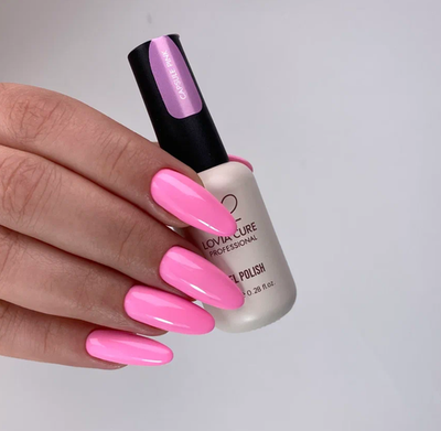Lovia Cure Гель-лак Capsule Pink 355, 8 мл