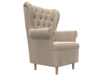 Кресло Торин Люкс, Бежевый, Велюр, 108493