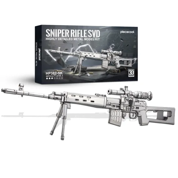 Sniper Rifle SVD Gun Model HP382-SK