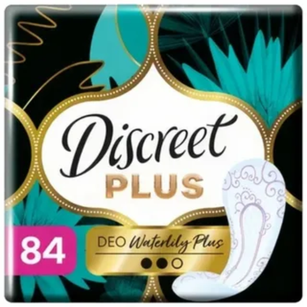 Ежедневные прокладки Discreet Plus Deo 84 шт