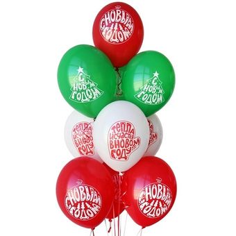 Шарики на Новый Год 2026