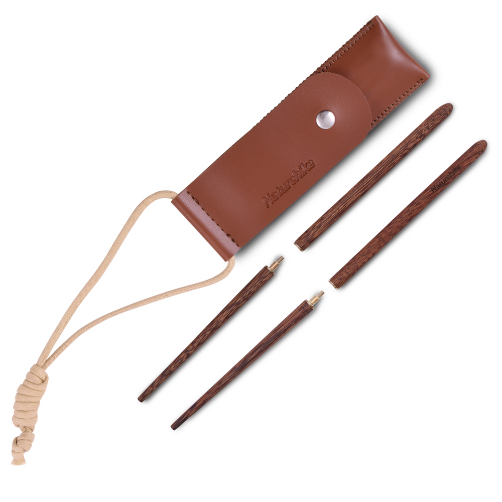 Складные палочки для еды Naturehike NH20CJ010 дерево
